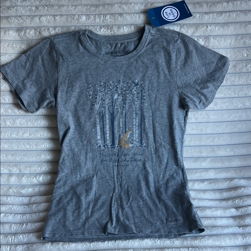Life is Good crusher tee